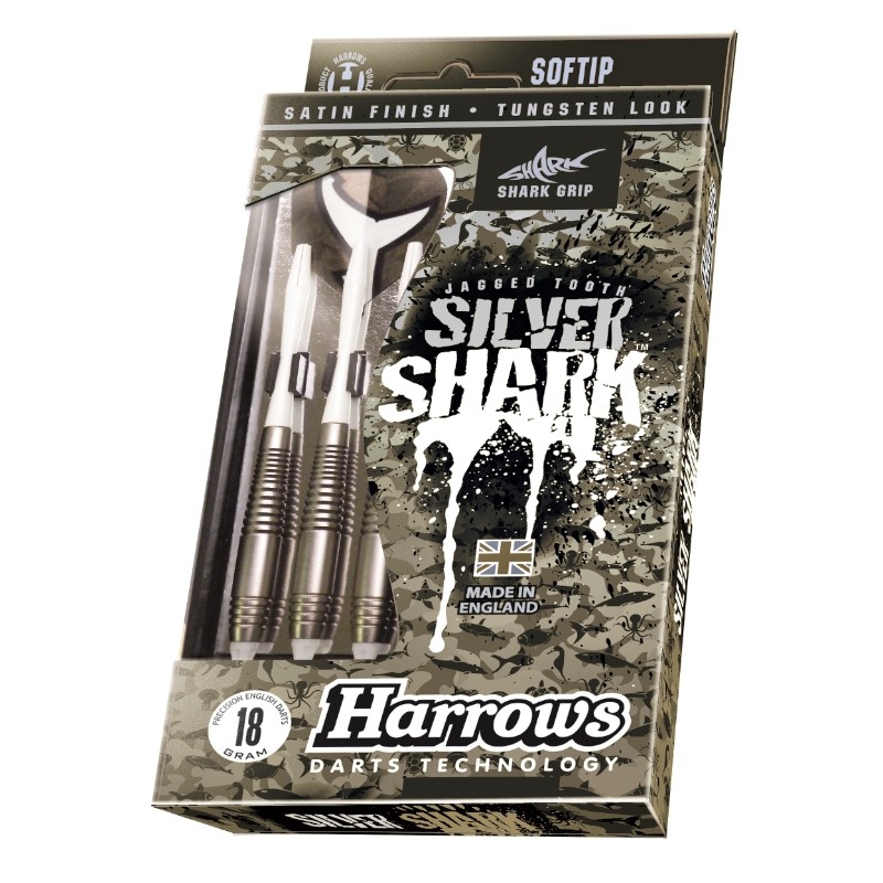 HARROWS rzutka dart SILVER SHARK softip 18g