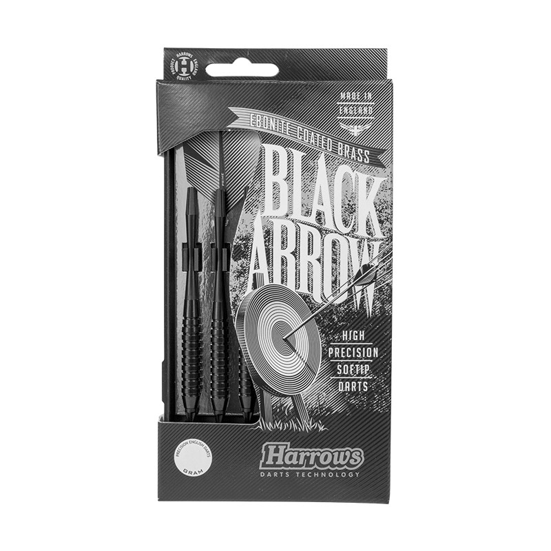 HARROWS rzutka dart BLACK ARROW softip