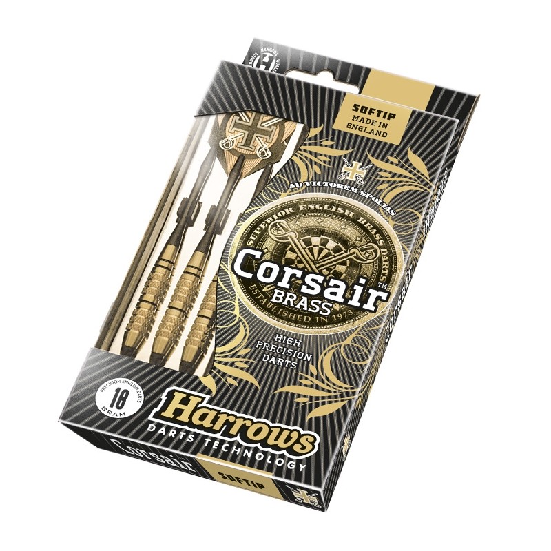 HARROWS rzutka dart CORSAIR brass softip