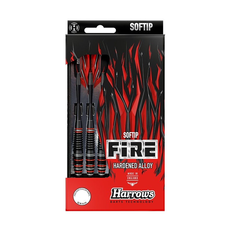 HARROWS rzutka dart FIRE High Grade Alloy softip