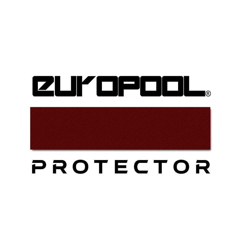 Sukno bilardowe EUROPOOL Burgundy Protector