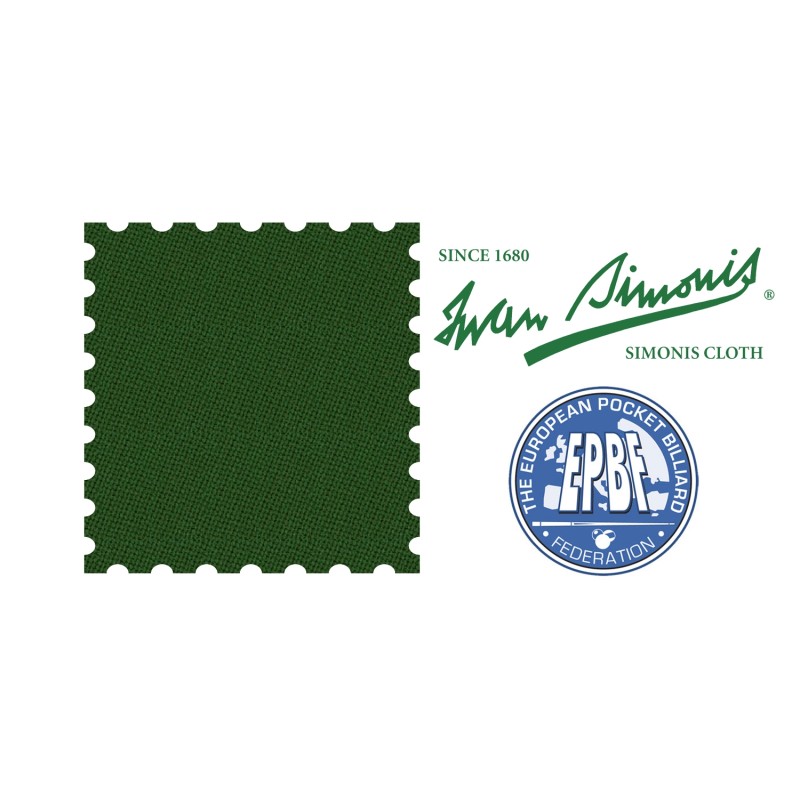 Sukno bilardowe SIMONIS 860 165cm English Green