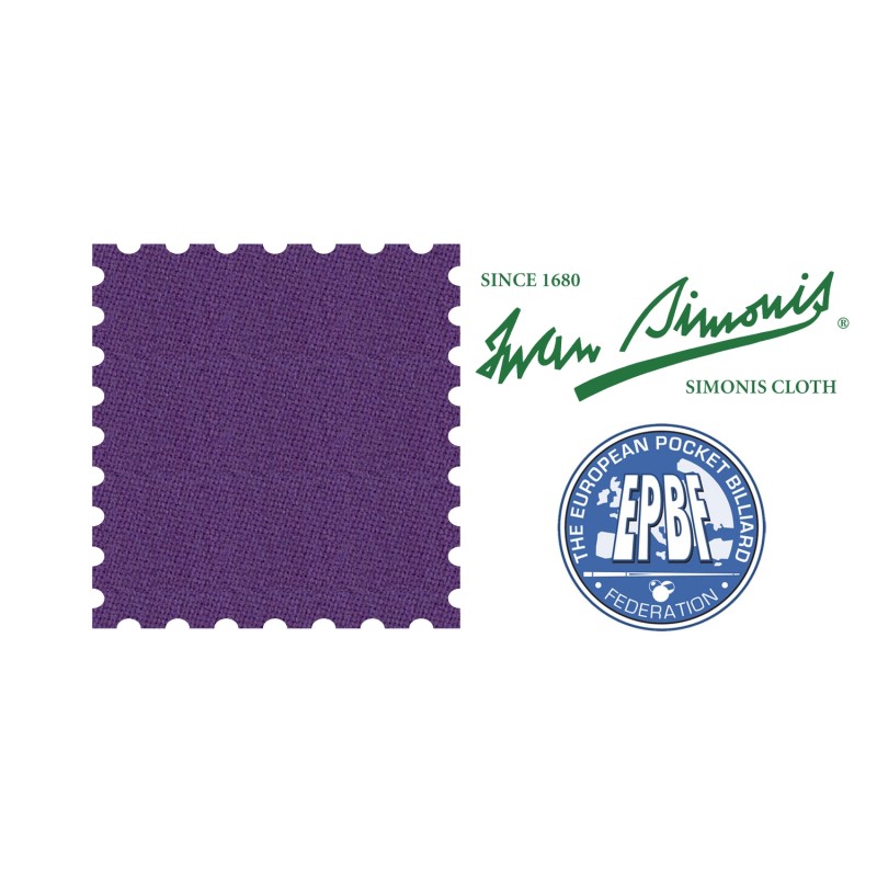 Sukno bilardowe SIMONIS 860 198cm Purple