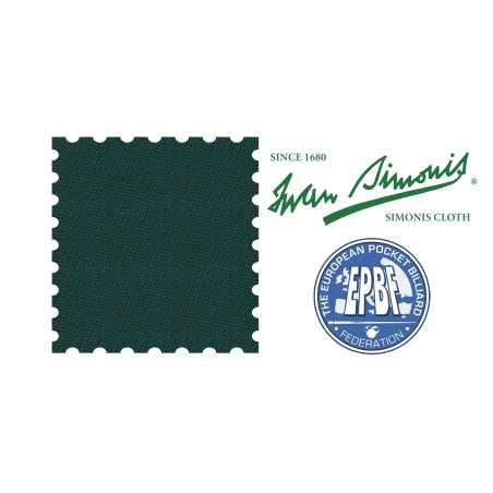 Sukno bilardowe SIMONIS 860 198cm Dark Green