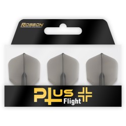 Piórko dart Robson Plus Crystal Clear Flights