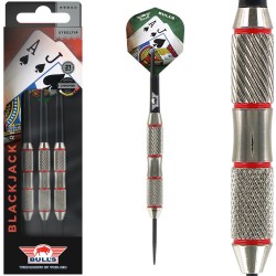 Rzutki lotki dart Bull's Blackjack Brass Red