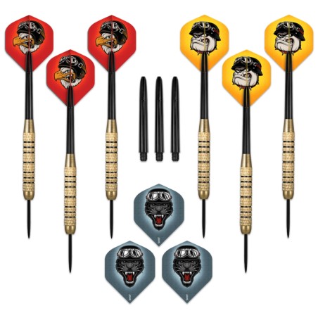 Rzutki lotki dart Shot Duel Steeltip Darts Set