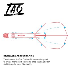 Shaft dart Shot Tao Carbon Shaft