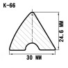 Bandy bilardowe Speedball Ultra 122cm K-66