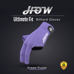 Rękawiczka bilardowa HOW UltimateFit Purple S/M