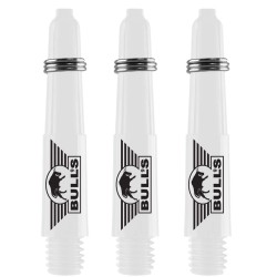 Shaft dart Bull's Nylon Dura Shafts White