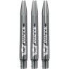 Shaft dart Bull's Aviation Shafts Grey Aluminium