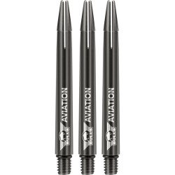 Shaft dart Bull's Aviation Shafts Dark Aluminium