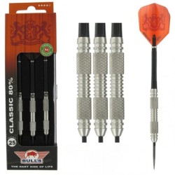 Rzutki lotki dart Bull's Classic 80% 25gr steeltip