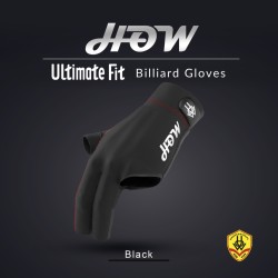 Rękawiczka bilardowa HOW UltimateFit Black S/M