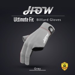 Rękawiczka bilardowa HOW UltimateFit Grey S/M