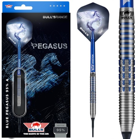 Rzutki lotki dart Bull's Blue Pegasus 95% A 18gr