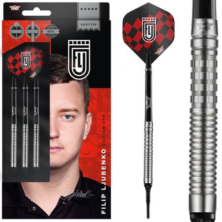 Rzutki lotki dart Bull's Filip Ljubenko 90% 18gr