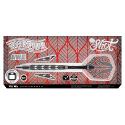 Rzutki lotki dart Shot Warrior Awe 90% Steeltip