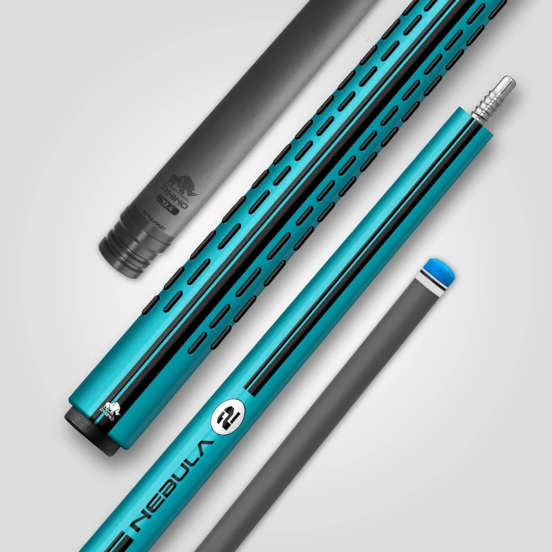 Kij bilardowy 2-cz. Rhino NEBULA 2 - Teal Blue Kij bilardowy 2-cz. Rhino NEBULA 2 - Teal Blue
