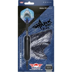 Rzutki lotki dart Bull's Shark Black 90% Steeltip