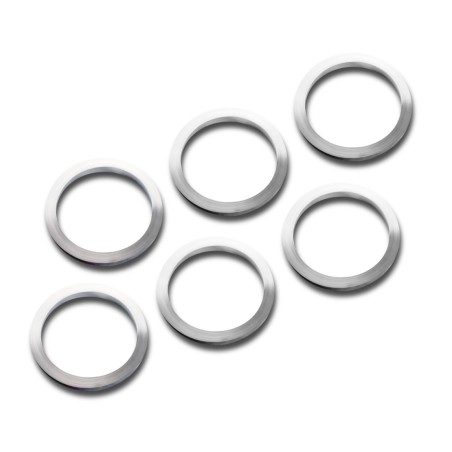 Pierścienie do shaftów Shot Lock Rings Set Silver