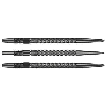 Groty stalowe Target Swiss Points GRD Black 35mm