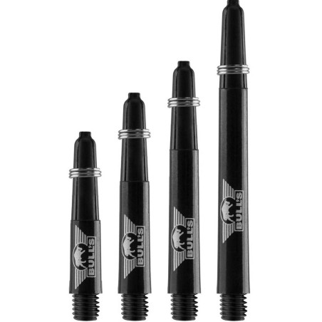 Zestaw shaftów Bull's Dura Shaft Testkit Black