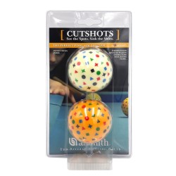 Bile treningowe Aramith CUTSHOTS (2 bile)