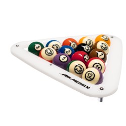 Trójkąt bilardowy Predator AeroRack White 57,2 mm