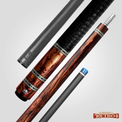 Kij bilardowy 2-cz. Rhino RETRÔ - Cocobolo LWP