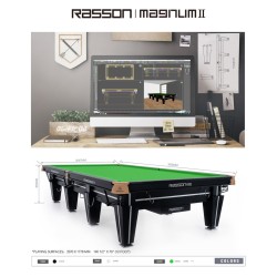 Stół snookerowy Rasson Magnum II 12ft