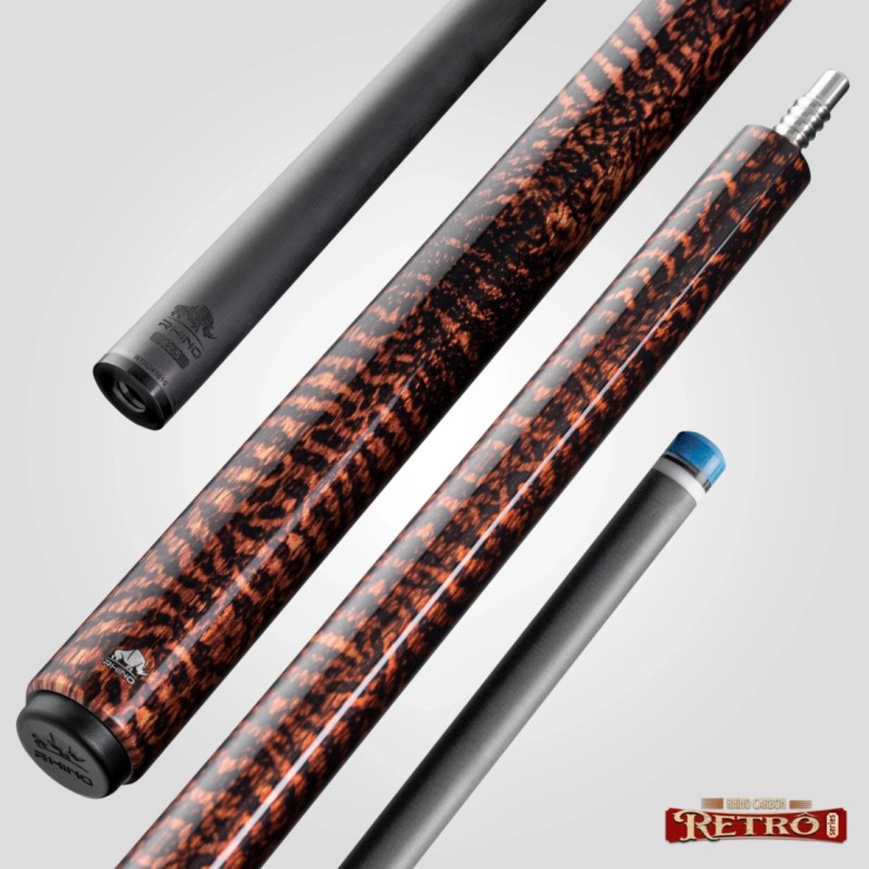 Kij bilardowy 2-cz. Rhino RETRÔ - Snake Kij bilardowy 2-cz. Rhino RETRÔ - Snake