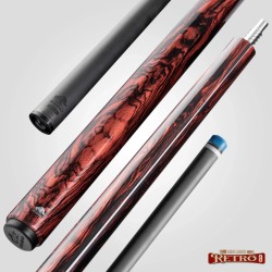 Kij bilardowy 2-cz. Rhino RETRÔ - Cocobolo