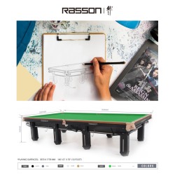Stół snookerowy Rasson Sword II 12ft