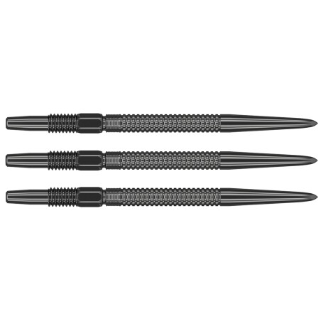 Groty stalowe Target Swiss Points GRD Black 30mm