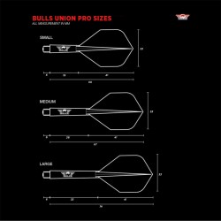 System piórko shaft Bull's Union PRO No.6 Red