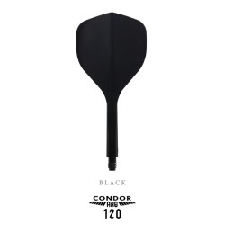 System piórko shaft Condor 120 Trifin Black No.2