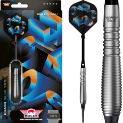 Rzutki lotki dart Bull's Chaos Blue 90% softip 19g