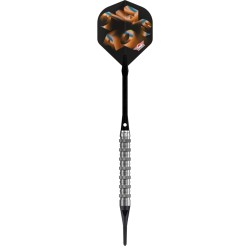 Rzutki lotki dart Bull's Chaos Orange 90% soft 20g