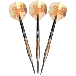 Rzutki lotki dart Bull's Bronzo Flux 90% Steeltip