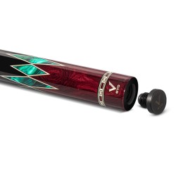 Kij bilardowy 2-cz. EVO MEG Crimson Jaw