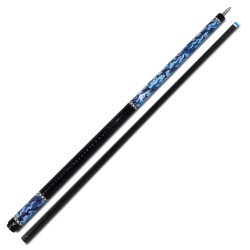 Kij bilardowy 2-cz. EVO Camo Navy Leather Wrap