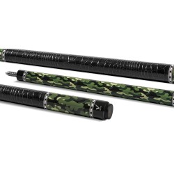 Kij bilardowy 2-cz. EVO Camo Viper Leather Wrap