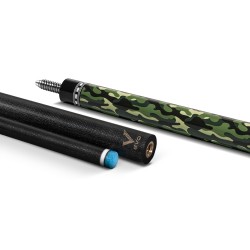 Kij bilardowy 2-cz. EVO Camo Viper Leather Wrap
