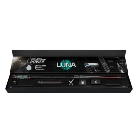 Kij bilardowy 2-cz. EVO Luna Malachite Eclipse MAX