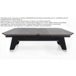 Stół bilardowy Rasson ACURRA 9ft BLACK