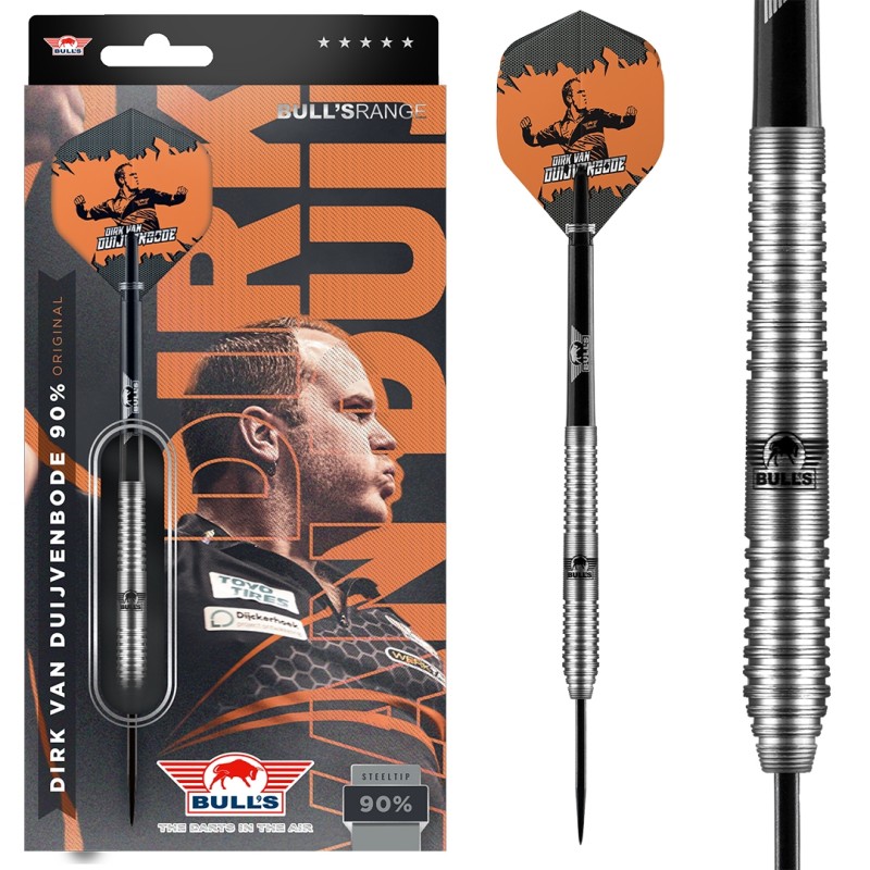 Rzutki lotki dart Bull's Dirk van Duijvenbode 90%