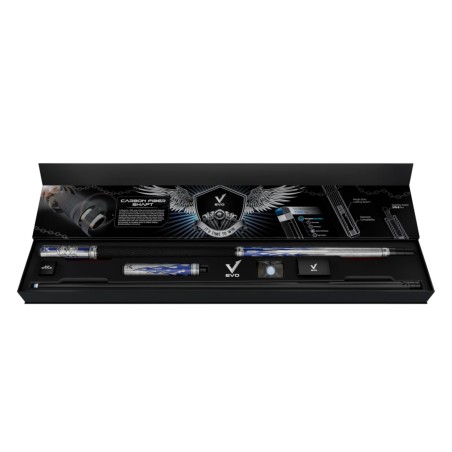 Kij bilardowy 2-cz. EVO Freedom Azure Flame MAX