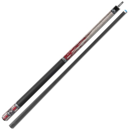 Kij bilardowy 2-cz. EVO Freedom Crimson Flame